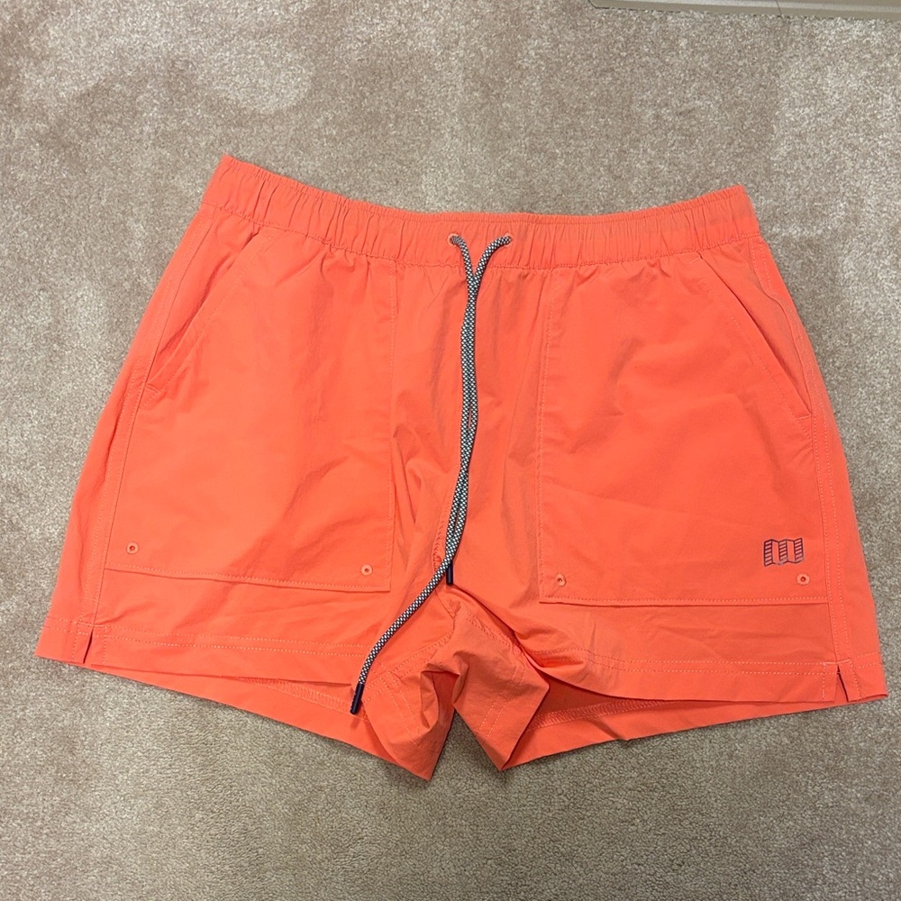 Topo Designs Vibrant Orange Athletic Shorts